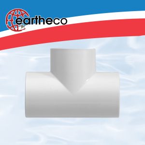 PVC T Piece White 50mm